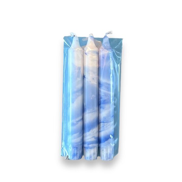 Delfts blauwe marble set van 3 - Afbeelding 4