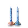 Delfts blauwe marble set van 3 - Afbeelding 2
