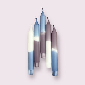 Blauw/paars set van 5