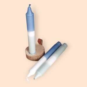 Blauw/mintgroen set van 3