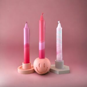 Roze set van 3