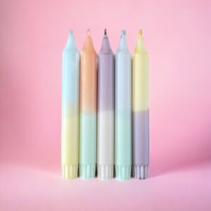 Pastel set van 5