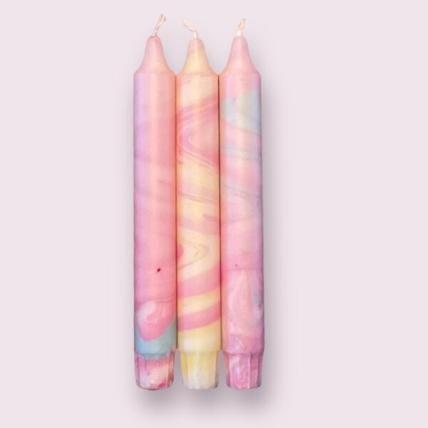 Pastel marble set van 3 - Afbeelding 2