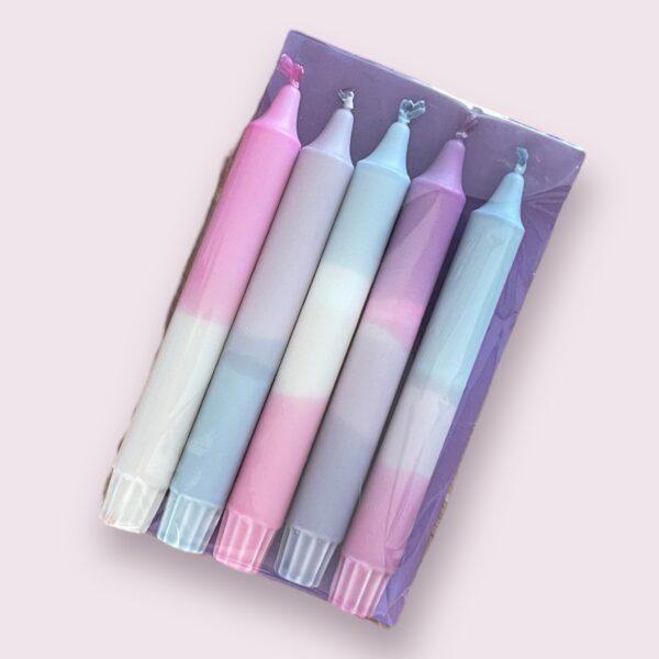 Paars/roze/blauwe van 5 - Afbeelding 2