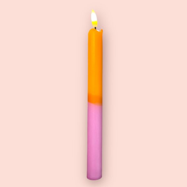 LED kaars flamingo set van 2 - Afbeelding 5