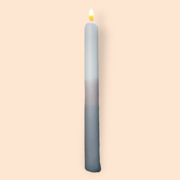 LED kaars grijs tinten - Afbeelding 2