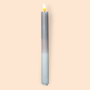 LED kaars grijs tinten
