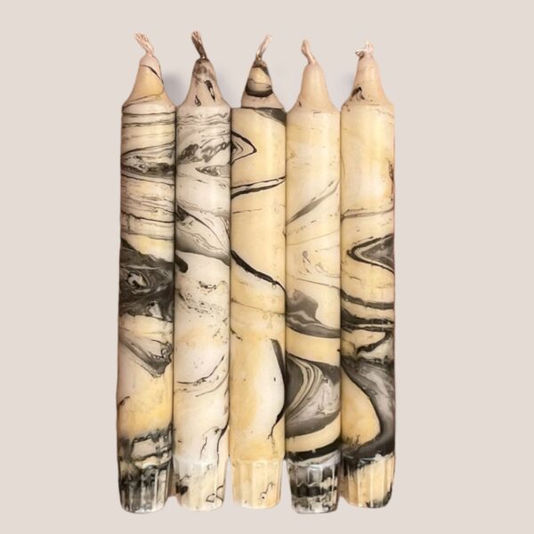 Zwart gouden marble set van 5 - Afbeelding 2