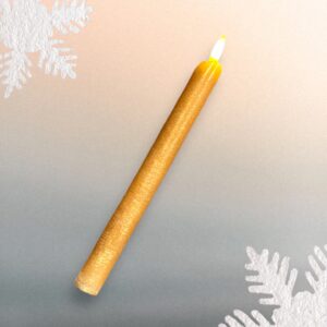LED kaars goud